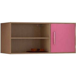 Εταζέρα Τοίχου Παιδική Νο. 43 100x43x30 Silky Oak-Pink Μελαμίνη