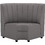 HomeMarkt Landon Γωνιακός Καναπές από Δερματίνη Γκρι 118x66x93cm HM3163.10