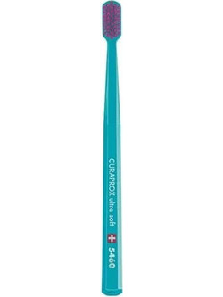 Curaprox CS 5460 Ultra Soft Οδοντόβουρτσα Πετρόλ Φούξια
