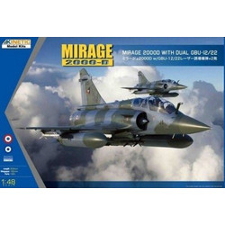 Kinetic Model Kits Mirage 2000 HAF Συναρμολογούμενο Πλαστικό Μοντέλο Αεροπλάνου 1:48
