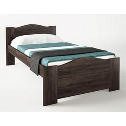 Κύμα Παιδικό Κρεβάτι Μονό για Στρώμα 90x190cm SB 47-WENGE