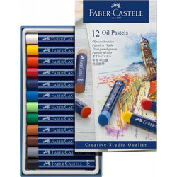 Λαδοπαστέλ Oil Pastel Faber Castell 12τμχ 127012