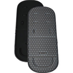 Bebe Stars Κάλυμμα Καροτσιού Polka Dot Dark Grey 208-186