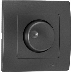 Dimmer με Διακόπτη Lillium 600W 220V Ανθρακί ματ Natural Kare 32050011