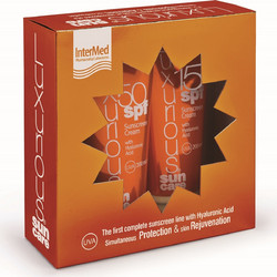 InterMed Luxurious Sun Care Pack Low Face Cream SPF50 75ml + Body Cream SPF15 200ml