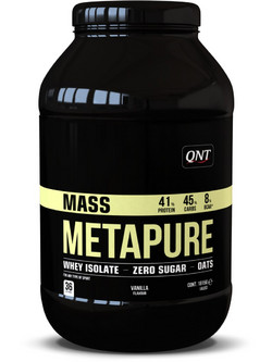 QNT Metapure Mass Vanilla Πρωτεΐνη Ορού Γάλακτος Χωρίς Λακτόζη 1.82kg
