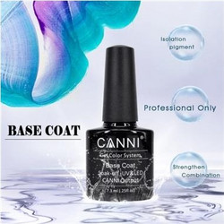 Canni Base Coat Ημιμόνιμο Βερνίκι Νυχιών 7.3ml