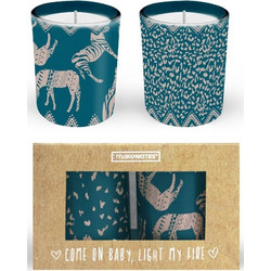 ΑΡΩΜΑΤΙΚΑ ΚΕΡΙΑ MAKE NOTES ANIMAL PRINT 2ΤΕΜ. 5775678