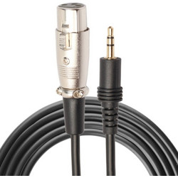 Καλώδιο Microphone 3.5mm Male σε XLR Female (3m)