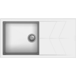 Macart Status D-100 L Ένθετος Νεροχύτης Γρανίτη Αντιστρεφόμενος Alaska 100x50cm
