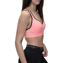 Li-Ning Sports Corset Αθλητικό Μπουστάκι με Μέτρια Στήριξη Ροζ AUBP094-1H-Pink