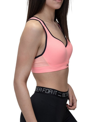 Li-Ning Sports Corset Αθλητικό Μπουστάκι με Μέτρια Στήριξη Ροζ AUBP094-1H-Pink