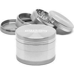 Τρίφτης καπνού HAMMERCRAFT AL 63 SIL 63mm 4 Parts ΑΛΟΥΜΙΝΙΟ 12689 ΑΣΗΜΙ