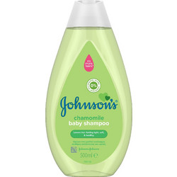 Johnson's Baby Βρεφικό Σαμπουάν & Αφρόλουτρο Χαμομήλι με Αντλία 500ml