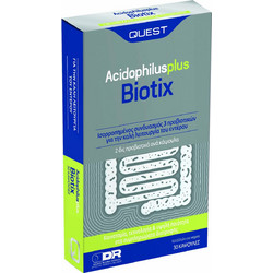Quest Acidophilus Plus Biotix Προβιοτικά 30 Κάψουλες