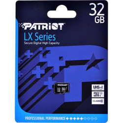 Patriot LX Series microSDHC 32GB Class 10 U1 UHS-I