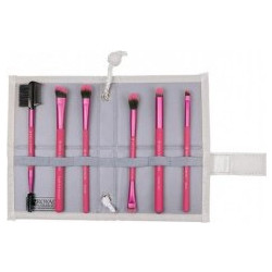 Royal & Langnickel Moda Total Face Pink Σετ Πινέλα Μακιγιάζ με Θήκη 6τμχ