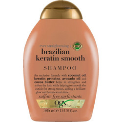 OGX Brazilian Keratin Therapy Σαμπουάν Κερατίνης για Σγουρά Μαλλιά 385ml