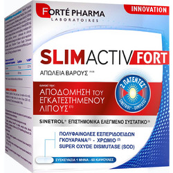 Forte Pharma SlimActiv Fort Συμπλήρωμα Διατροφής 900mg 60 Κάψουλες