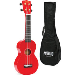 Mahalo Rainbow Series MR1-RD Soprano Red