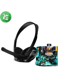 GM-006 Gaming Headset On Ear Black