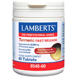 Lamberts Turmeric Fast Release 60 Ταμπλέτες