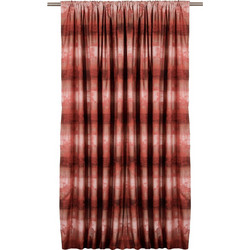 Anna Riska Κουρτίνα με Τρέσα 140x270 Adelle Terracotta