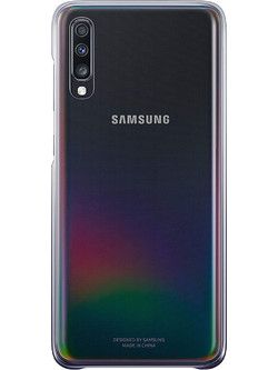 Samsung Gradation Cover Black (Galaxy A70)