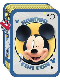 Mickey Κασετίνα Γεμάτη με 2 Θήκες Πολύχρωμη 561969