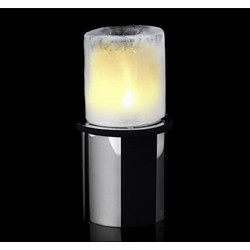 Mathmos Thaw Candle Light Ατσάλινο Κηροπήγιο Πάγος - 12x11.5 εκατ