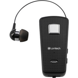 Lamtech LAM000476 Ακουστικό Bluetooth In Ear Πέτου Black
