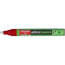 Talens amsterdam marker 617 yellowish green medium