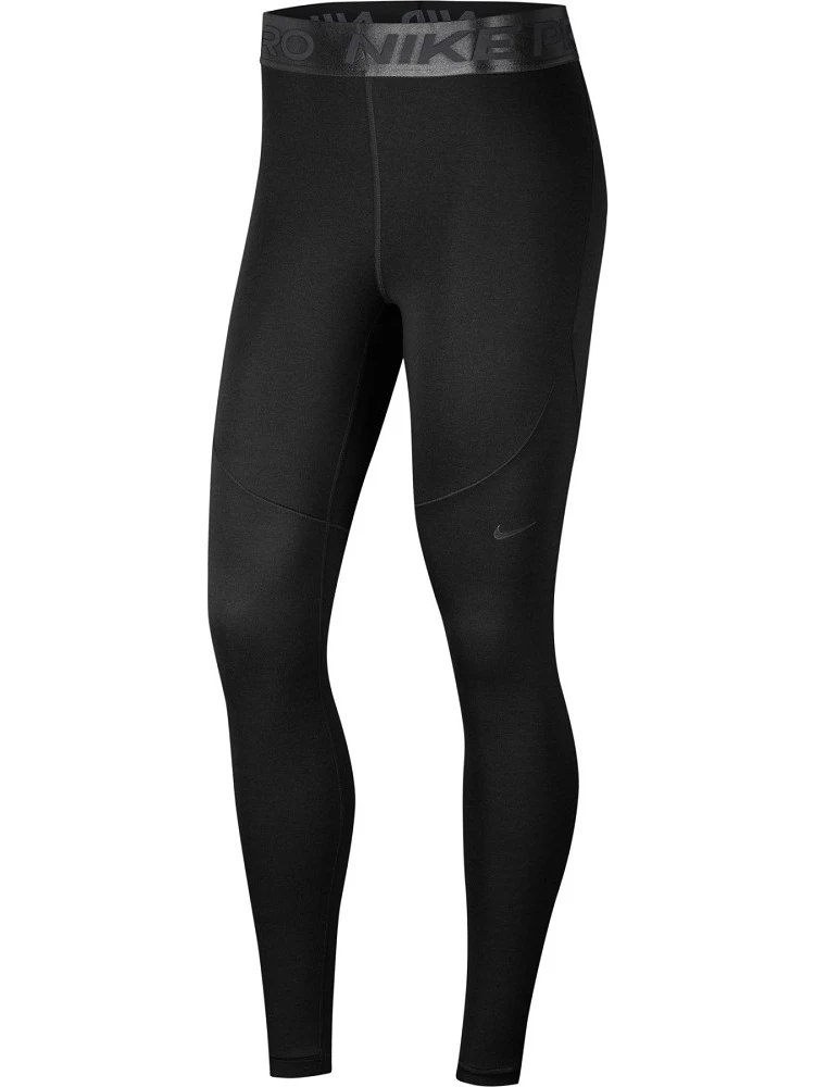 Nike Pro Leggings in Black/Gold and Black/White, DQ6228-010