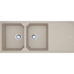 Franke Urban UBG 621 Coffee Ένθετος Νεροχύτης Γρανίτη 116x50cm