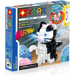Τουβλάκια Meowing Cat (Σετ 185Τμχ) LS-H11112 Multi Light STAX