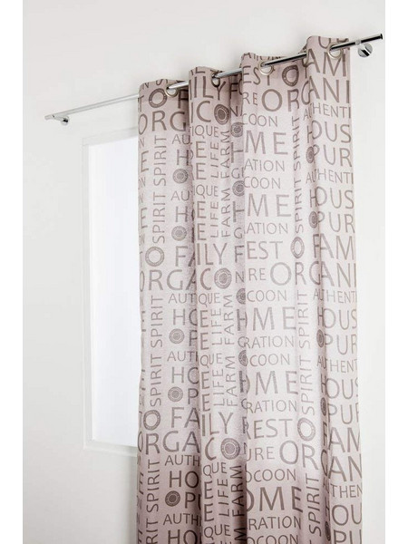 Mc Decor Κουρτίνα Mε Τρουκς 135x280 Natural Ecrou MCD. SKS.020