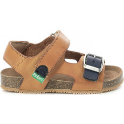 Kickers Παιδικά Πέδιλα για Αγόρι Καφέ 869513-30-114