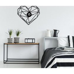 Απλίκα τοίχου MDF & μέταλλο 600-A Μαύρο 47x12x40 εκ. E27 100 W 526SHD1119