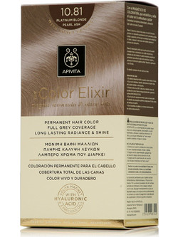 Apivita My Color Elixir 10.81 Κατάξανθο Περλέ Σαντρέ Μόνιμη Βαφή Μαλλιών Χωρίς Αμμωνία 50ml