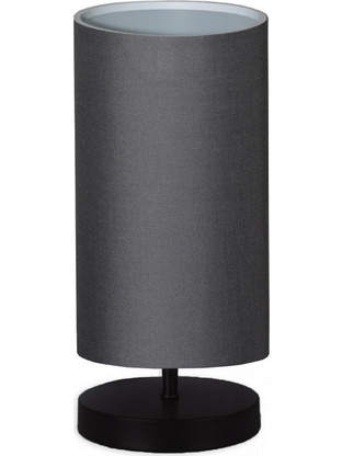 Megapap GP029-0018,1 Πορτατίφ E14 Γκρι Μαύρο Φ15xΥ30cm