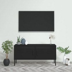 vidaXL Έπιπλο Τηλεόρασης Μεταλλικό Μ105xΠ35xΥ50cm 336232