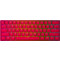 HK Gaming GK61 Red Gateron Brown
