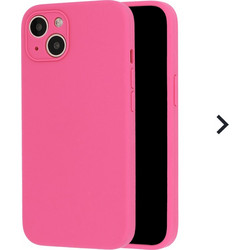Vennus Silicone Lite Back Cover Fuchsia (iPhone 13 mini)