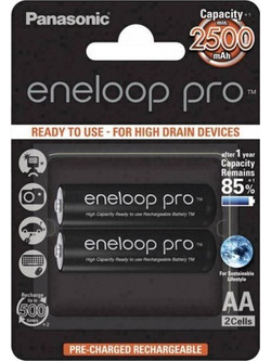 Panasonic Eneloop Pro AA 2500mAh 2τμχ