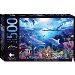 Puzzle Hinkler Lassen Day of the Dolphins 500 Κομμάτια