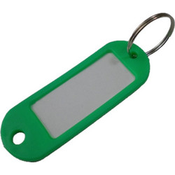 Ταμπελάκι για κλειδιά με κρίκο Foska Key Ring 1 τεμ. Πράσινο
