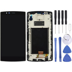 (LCD + Frame + Touch Pad) Digitizer Assembly for LG G4 H810 H811 H815 H815T H818 H818P LS991 VS986 (Black) (OEM)
