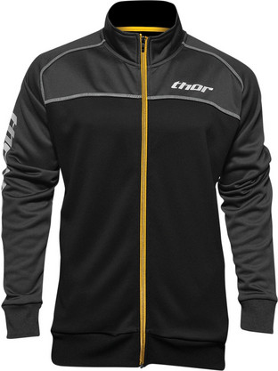 Ζακέτα Thor Blocker Track Zip Jacket Γκρι/Μαύρο