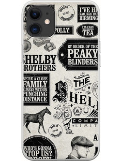 Θήκη Peaky Blinders iPhone 11 Flexible TPU (Διάφανη Σιλικόνη)