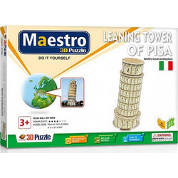 Puzzle Maestro Leaning Tower Of Pisa 3D 21 Κομμάτια